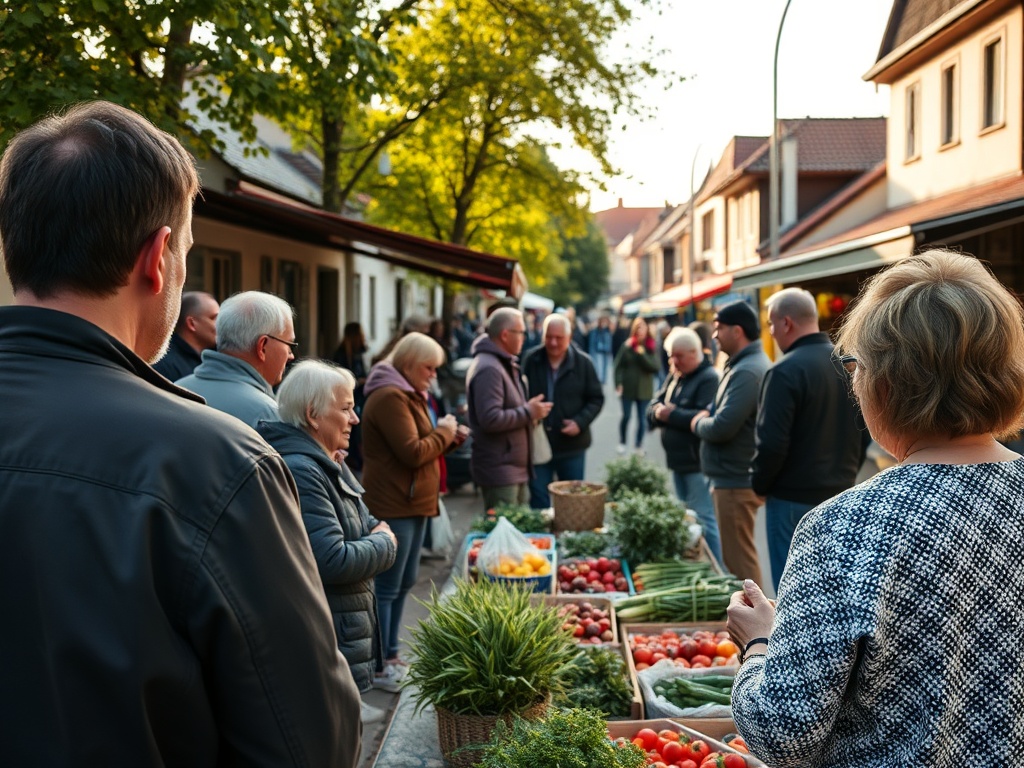 Mieszkańcy Hajnówki podczas akcji sprzątania terenów zielonych z okazji Dnia Ziemi.