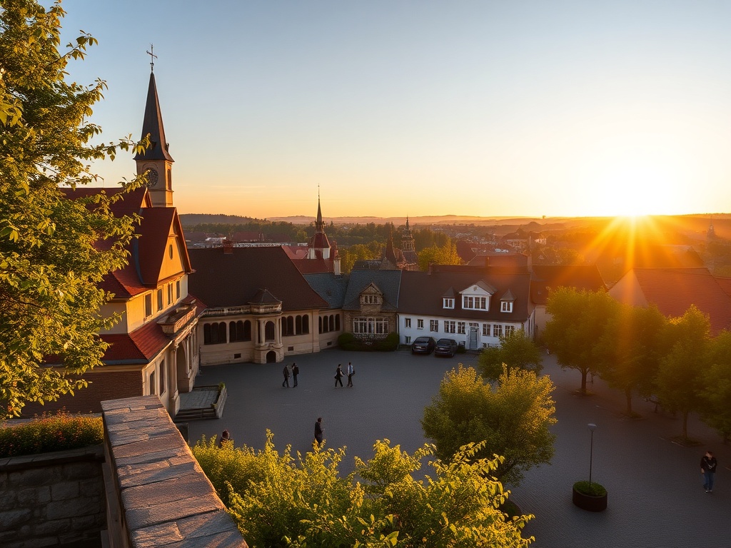 Widok na zielone tereny Puszczy Białowieskiej w okolicach Hajnówki, idealne na majówkowy wypoczynek